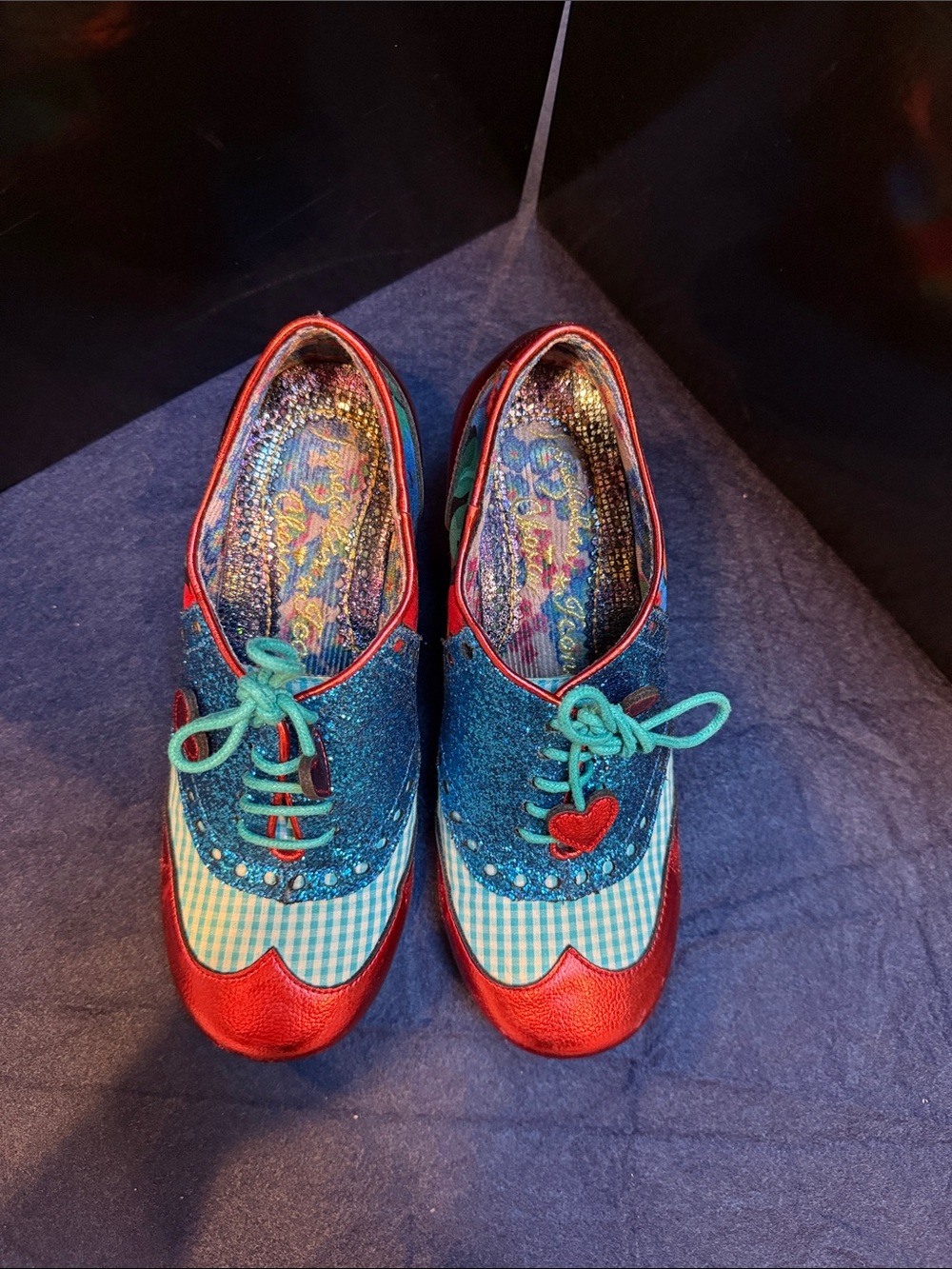 Irregular choice - Clara Bow - red and blue - size 37 - Picture 6 of 7